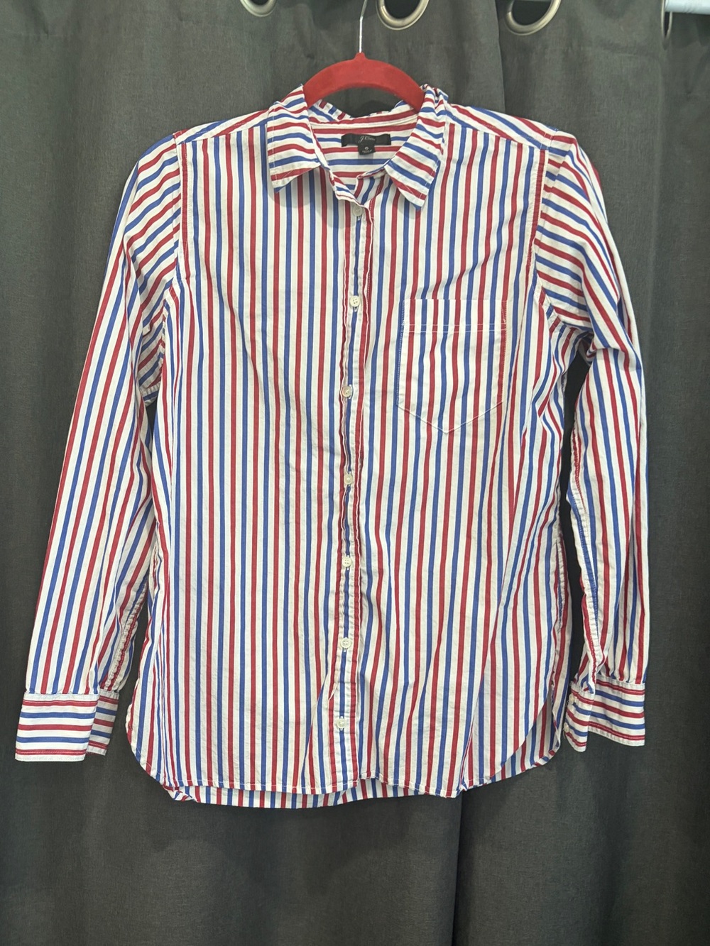 J.CREW | striped button down women’s size 6